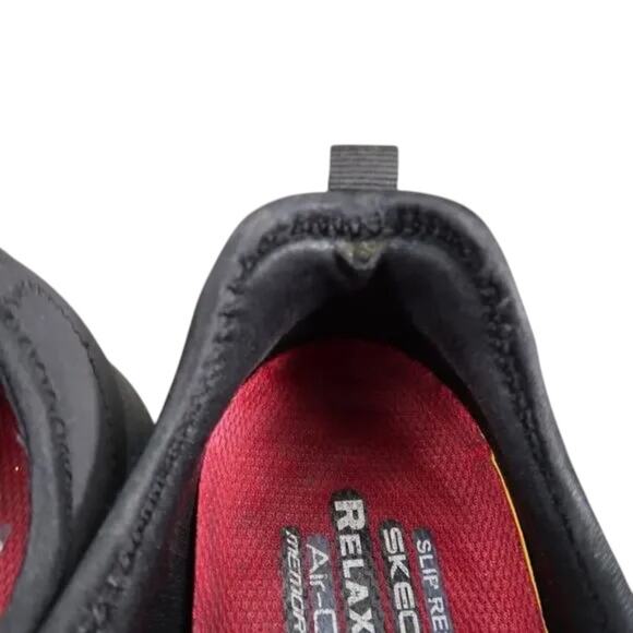 Skechers Shoes Womens 9 Slip On Sneakers Work Relaxed Fit Memory Foam Alex Black - Picture 15 of 16